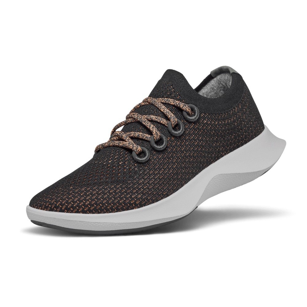 Allbirds Men\'s Running Shoes Dark Grey - Tree Dashers - 16785XFBU